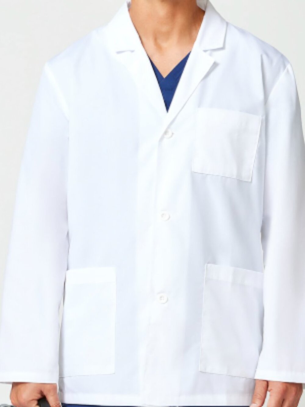 31" Men's Consultation Lab Coat in White